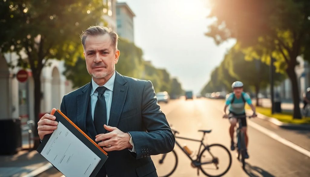 abogado de accidente de bicicleta con lesiones que impiden la respiracion en ee uu