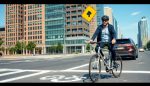 abogado de accidente de bicicleta por conductor que ignora la ley de paso en ee uu