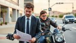 abogado de accidente de moto con coche uberlyft en phoenix