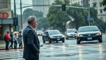 abogado de accidente de peaton por negligencia en la conduccion en lluvianieve