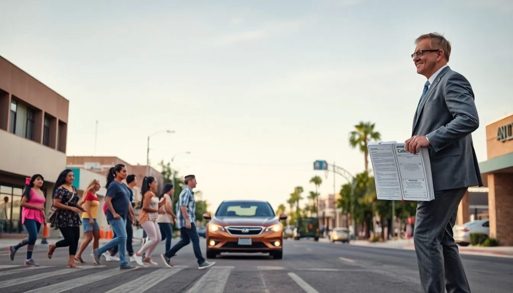abogado de accidente de peaton por no respetar el paso de cebra en phoenix az
