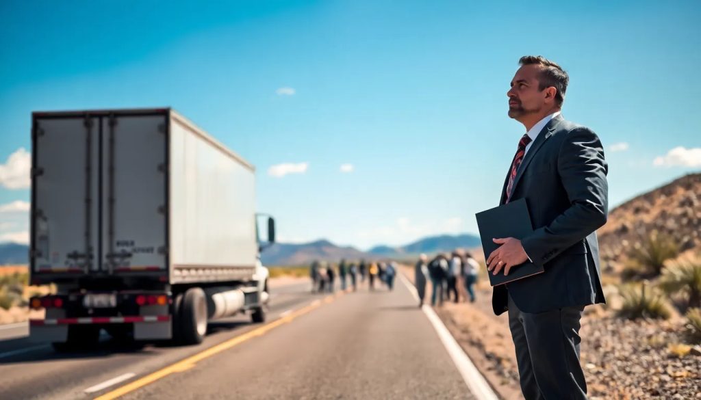 abogado de accidente de trailer por conductor sin experiencia en az