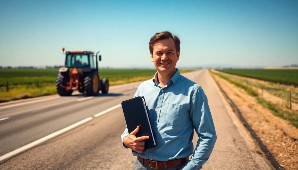 abogado de accidente de vehiculo agricola por no respetar el ancho en carretera de california