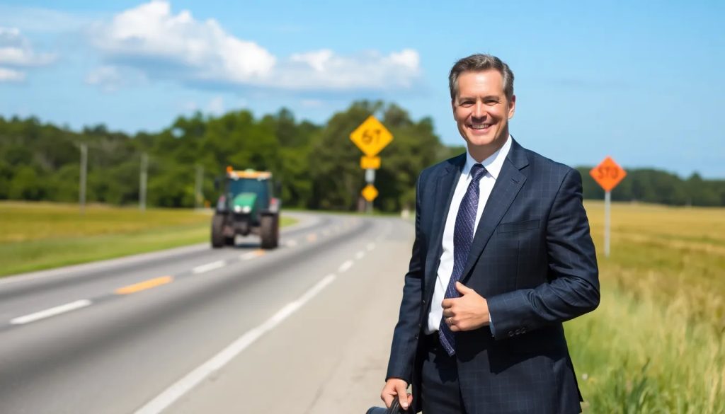 abogado de accidentes de tractor en carreteras rurales florida