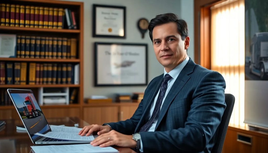 abogado experto en leyes fmcsa para accidente de camion