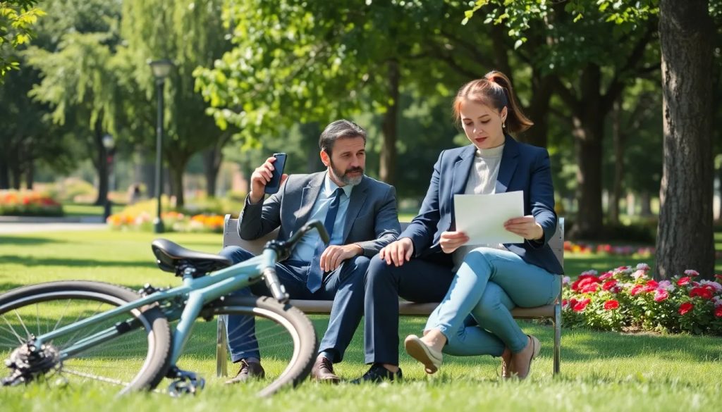 abogado para accidente de bicicleta con lesiones que afectan el equilibrio en ee uu