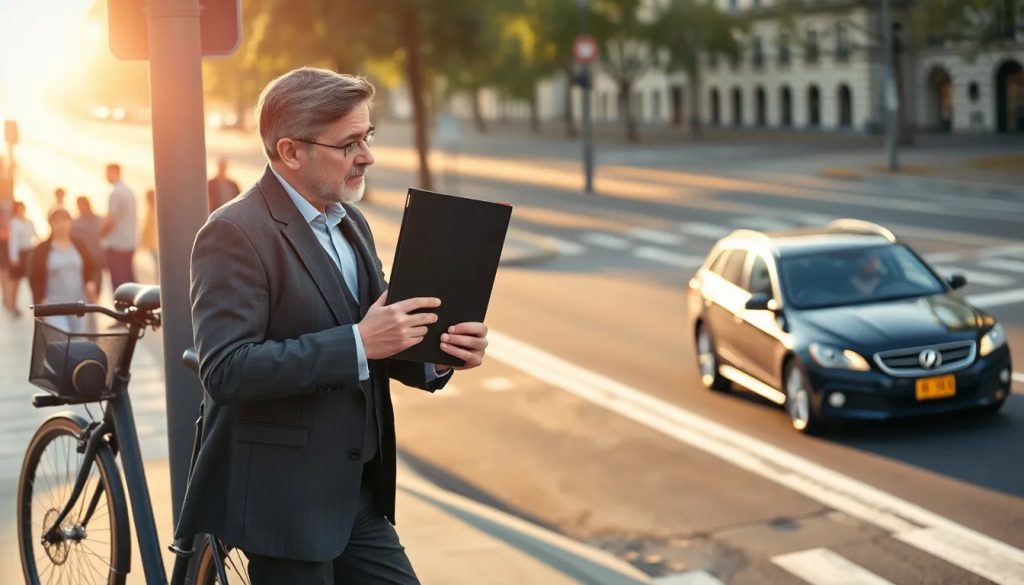 abogado para accidente de bicicleta por colision con vehiculo en cruce