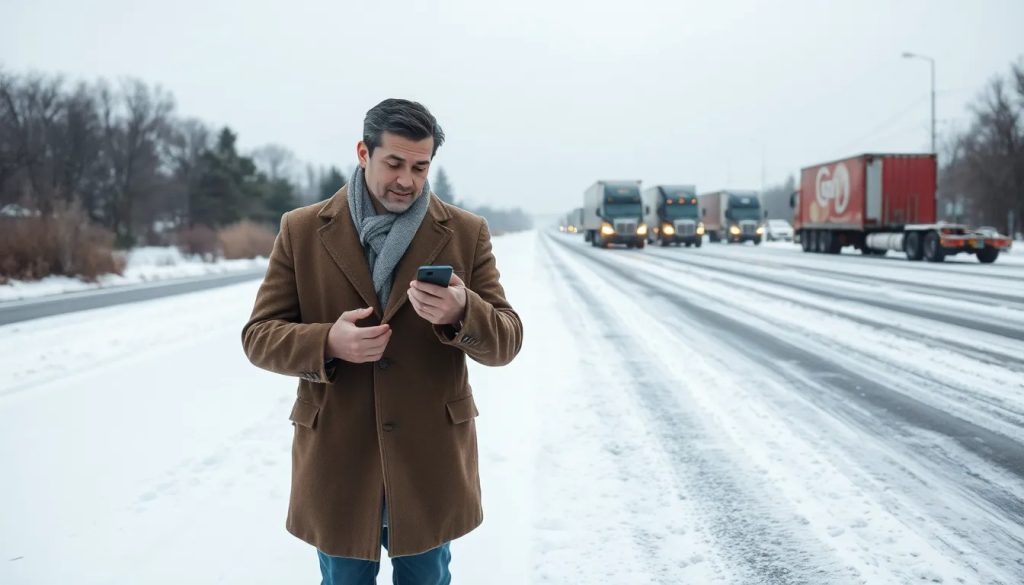 abogado para accidente de camion en rochester ny por manejo en nieve