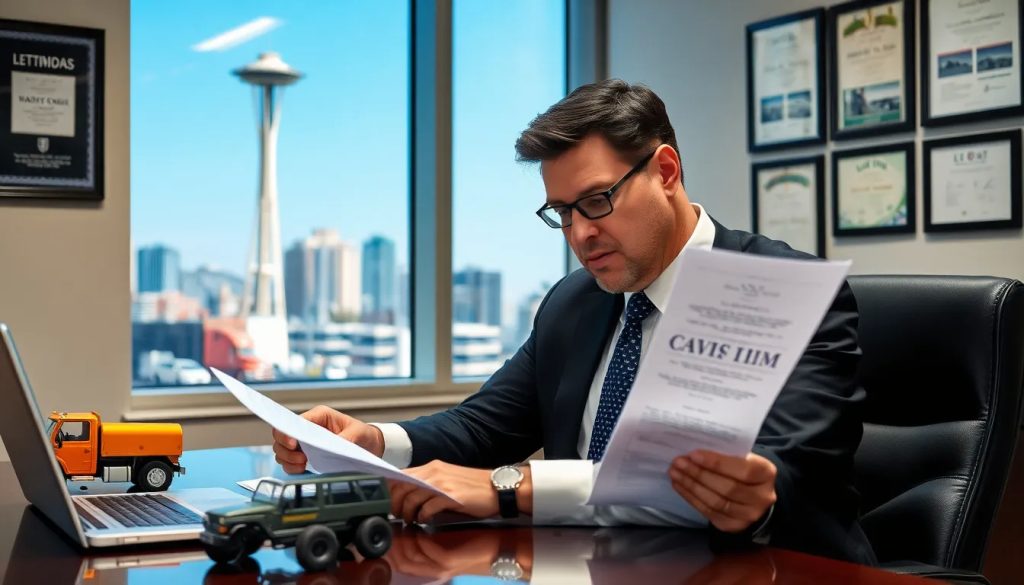 abogado para accidente de tractocamion en seattle wa por mantenimiento negligente
