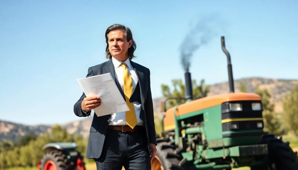 abogado para accidente de tractor agricola con tractor que se incendio en california