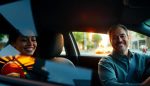 accidente de auto como pasajero de uberlyft que hacer
