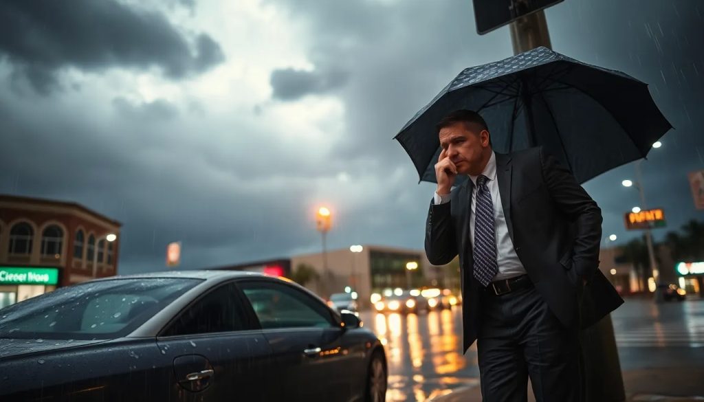 accidente de auto en phoenix por lluvia inesperada abogado