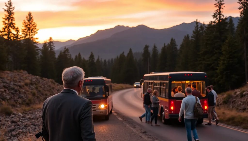 accidente de autobus por conduccion peligrosa en carretera de montana abogado