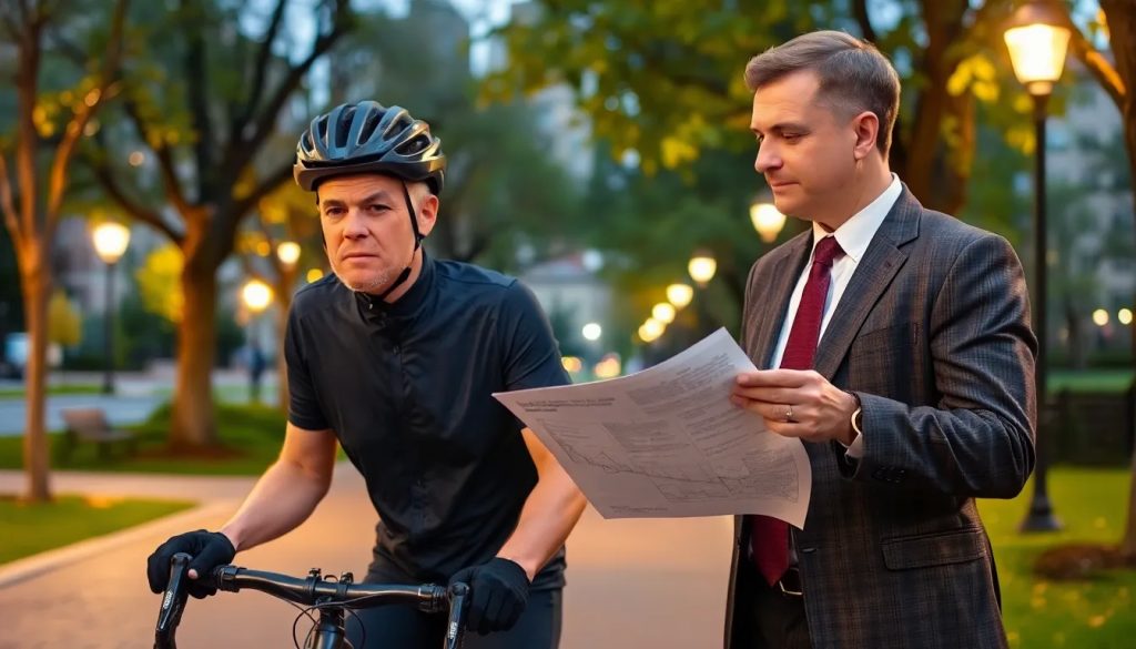 accidente de ciclista con dano nervioso permanente en filadelfia pa abogado