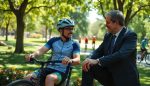 accidente de ciclista con lesion de columna por colision trasera abogado