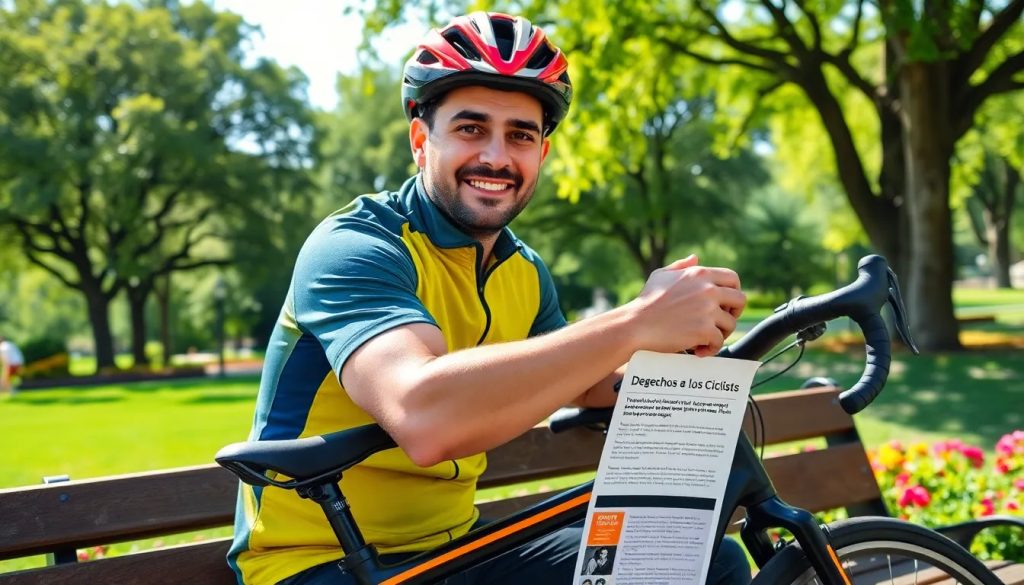 accidente de ciclista con lesiones por friccion road rash graves abogado