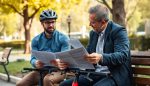 accidente de ciclista con traumatismo en el cuello abogado