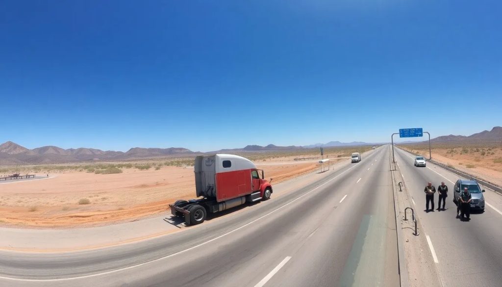 accidente de semirremolque por jackknife en la i 40 cerca de kingman abogado