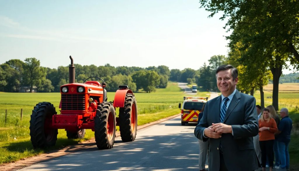 accidente de tractor con doble remolque en nueva jersey abogado