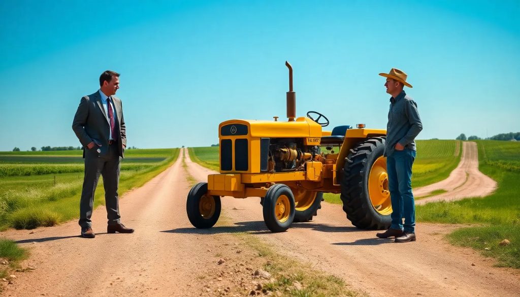 accidente de tractor por no respetar el cruce en via rural de ohio abogado