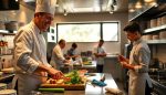 accidente laboral por resbalon y caida en cocina de restaurante en nueva york