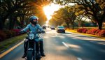 accidentes de moto por carriles estrechos en florida