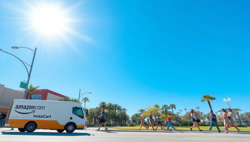accidentes de vehiculos de reparto amazon instacart en florida