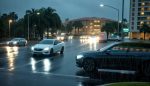 accidentes por lluvia fuerte y visibilidad reducida en fl