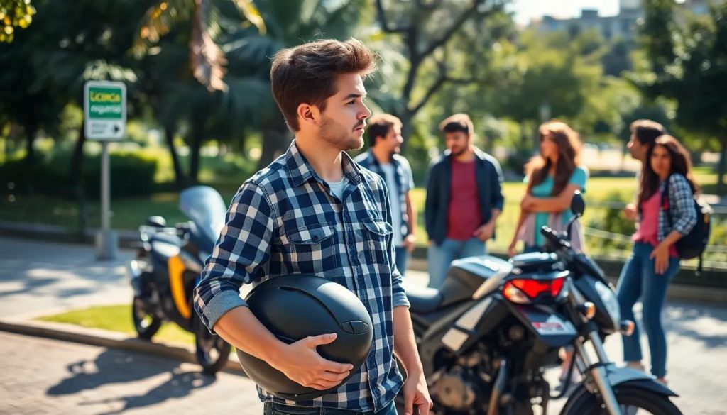 casos de accidente de moto por falta de licencia