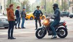 como probar la culpa en un accidente de moto