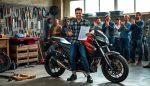 compensacion por accidente de moto y reemplazo de motocicleta personalizada