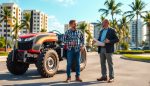 compensacion por accidente de tractor remolque con dano interno en miami dade fl