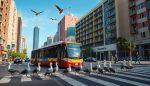 demanda por accidente de autobus por no respetar zona peatonal