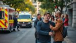demanda por accidente de camion con lesiones por impacto en calle de sentido unico