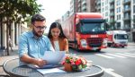 demanda por accidente de camion por negligencia del corredor de carga