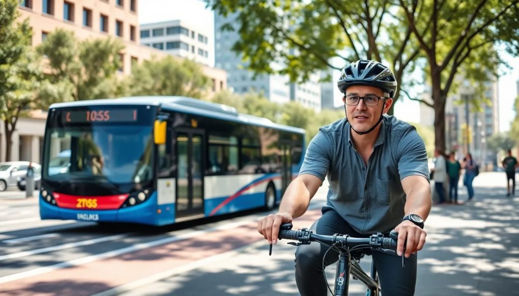 demanda por accidente de ciclista contra empresa de autobuses publicos