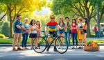 demanda por accidente de ciclista contra empresa de transporte en ee uu