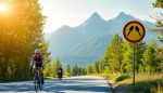 demanda por accidente de ciclista por falla de senalizacion en carretera de montana