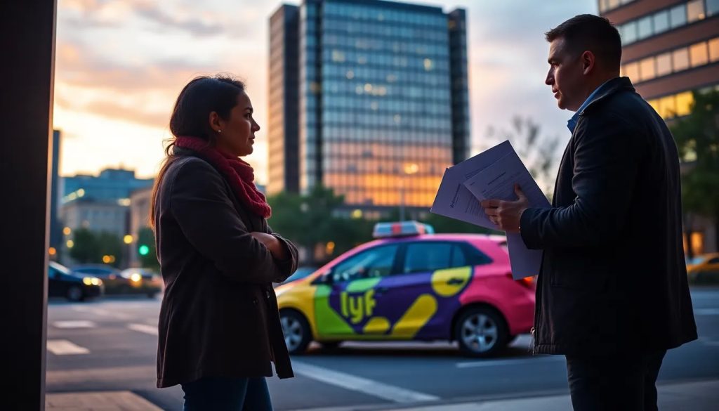 demanda por accidente de lyft por negligencia en la contratacion en atlanta ga