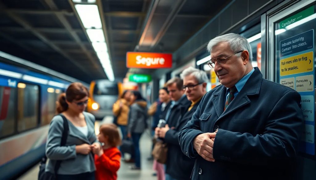 demanda por accidente de metro por falta de advertencia de peligro