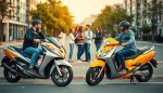 demanda por accidente de moto con dos motocicletas involucradas