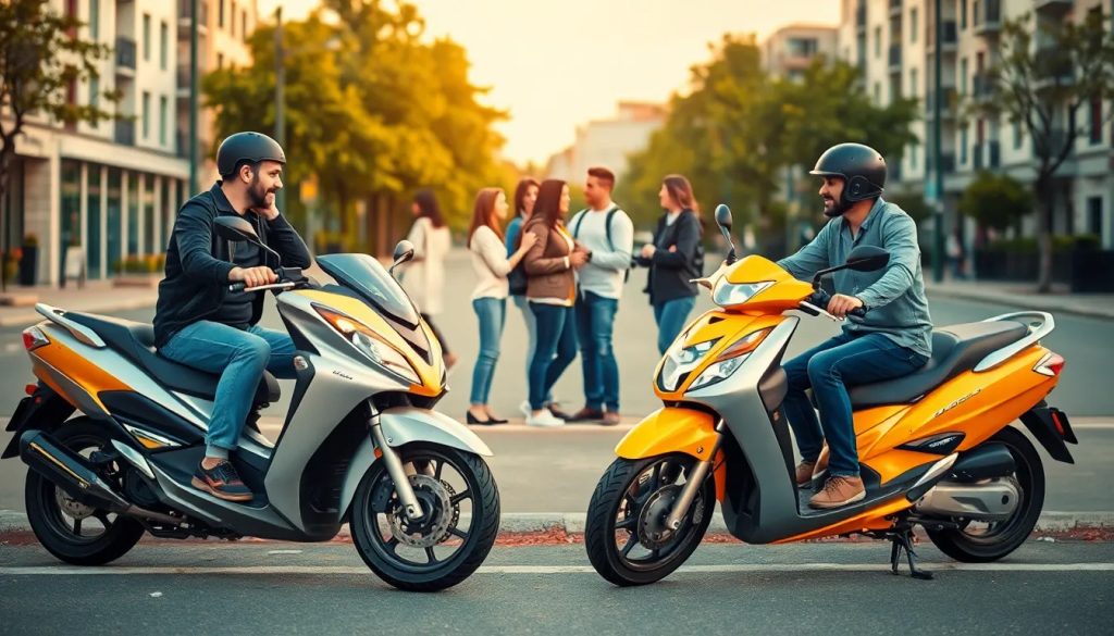 demanda por accidente de moto con dos motocicletas involucradas