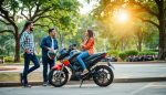 demanda por accidente de moto con pasajero lesionado gravemente