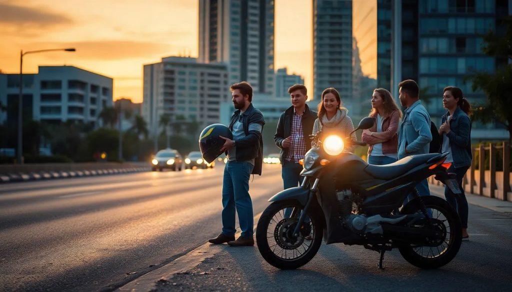 demanda por accidente de moto contra conductor ebrio en ee uu