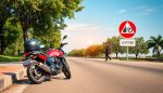 demanda por accidente de motocicleta por velocidad insegura para las condiciones