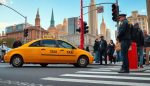 demanda por accidente de taxi por mala condicion del vehiculo en nueva york