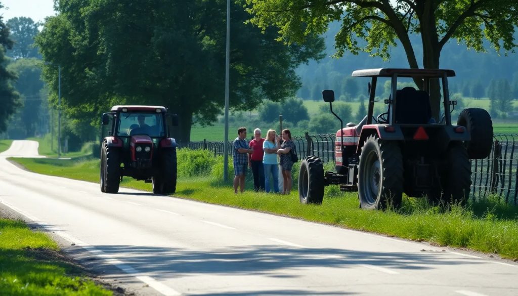 demanda por accidente de tractor remolque con cama baja y mala senalizacion