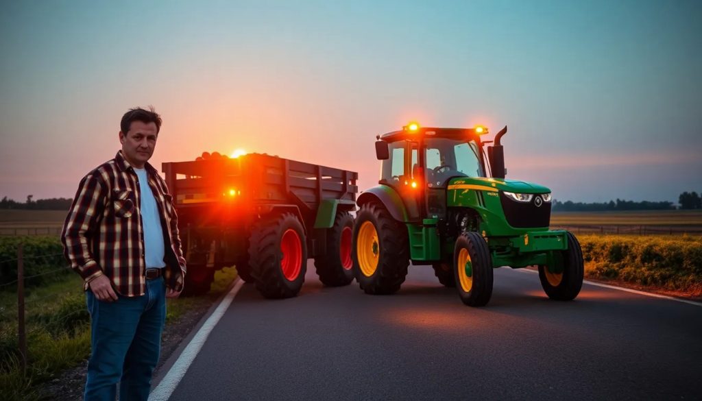 demanda por accidente de tractor remolque por no usar luces de emergencia en ee uu