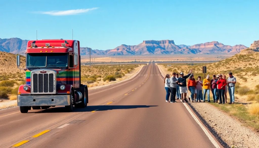 demanda por accidente de tractor trailer por accidente de trafico de drogas en arizona