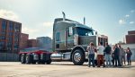 demanda por accidente de tractor trailer por negligencia del inspector en baltimore md